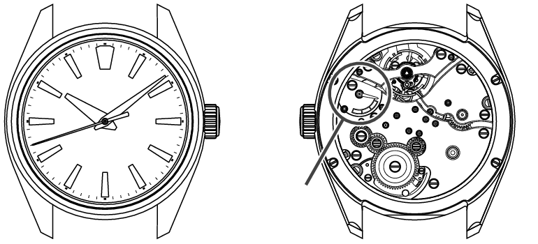 9SA4_Power reserve indicator + Power reserve indicator 9RA2