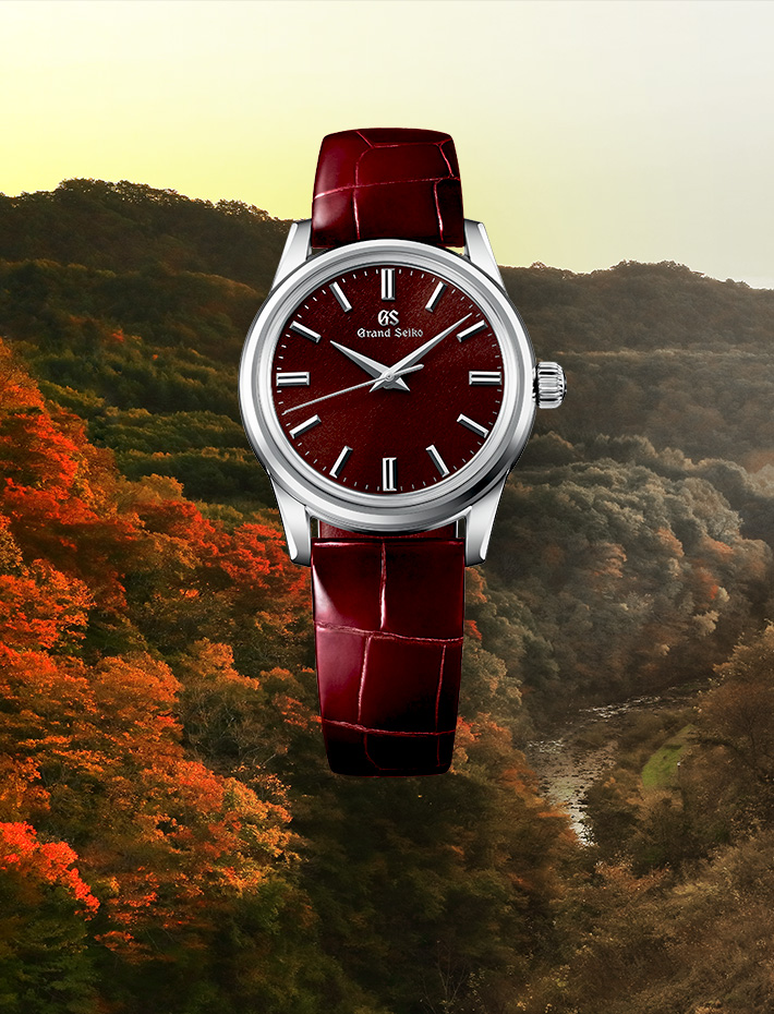 Grand seiko red deals dial