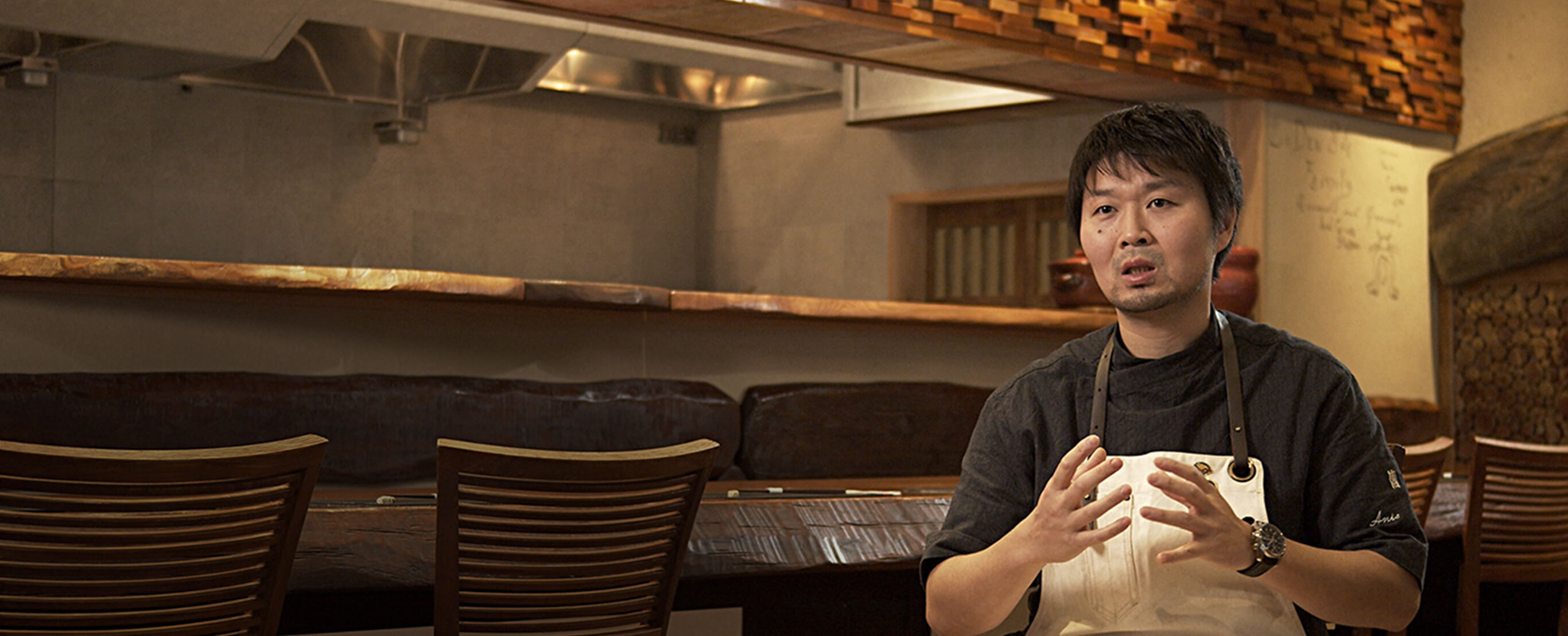 Zaiyu Hasegawa：Expressing in food a way of thinking unique to Japanese