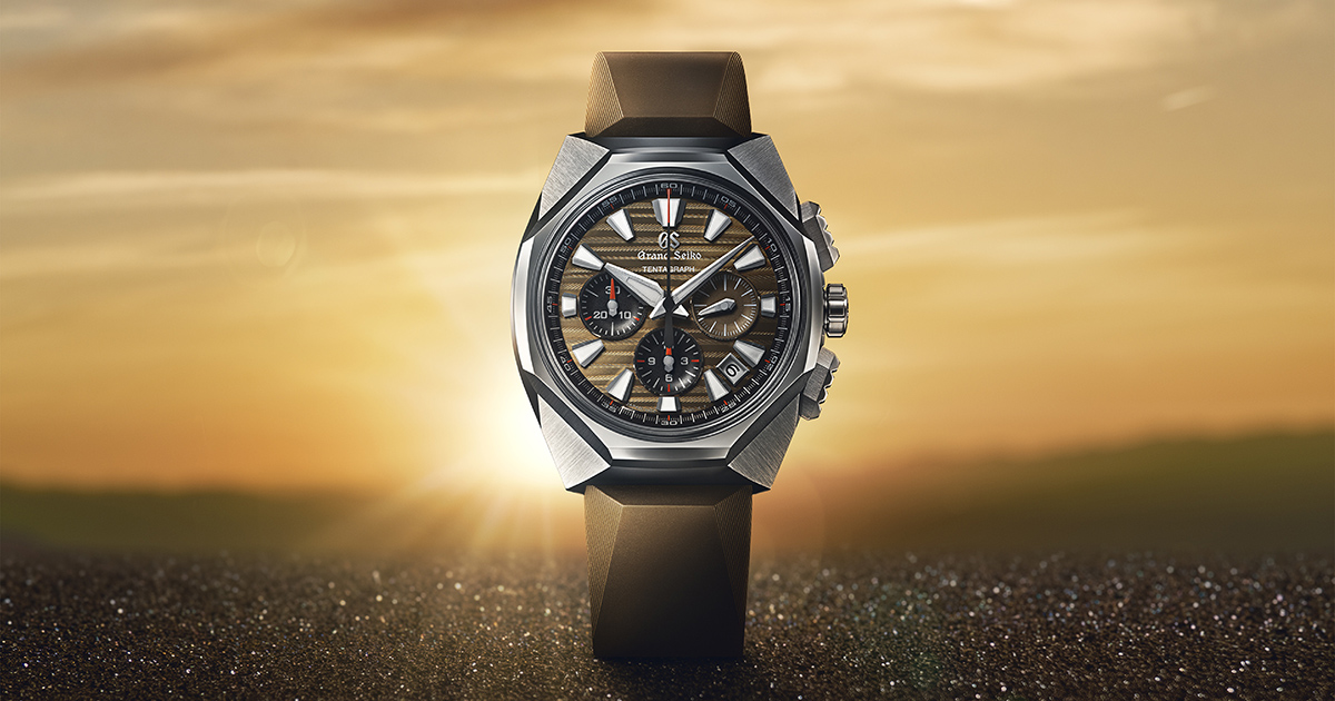 O movimento Grand Seiko Tentagraph é incorporado ao design Tokyo