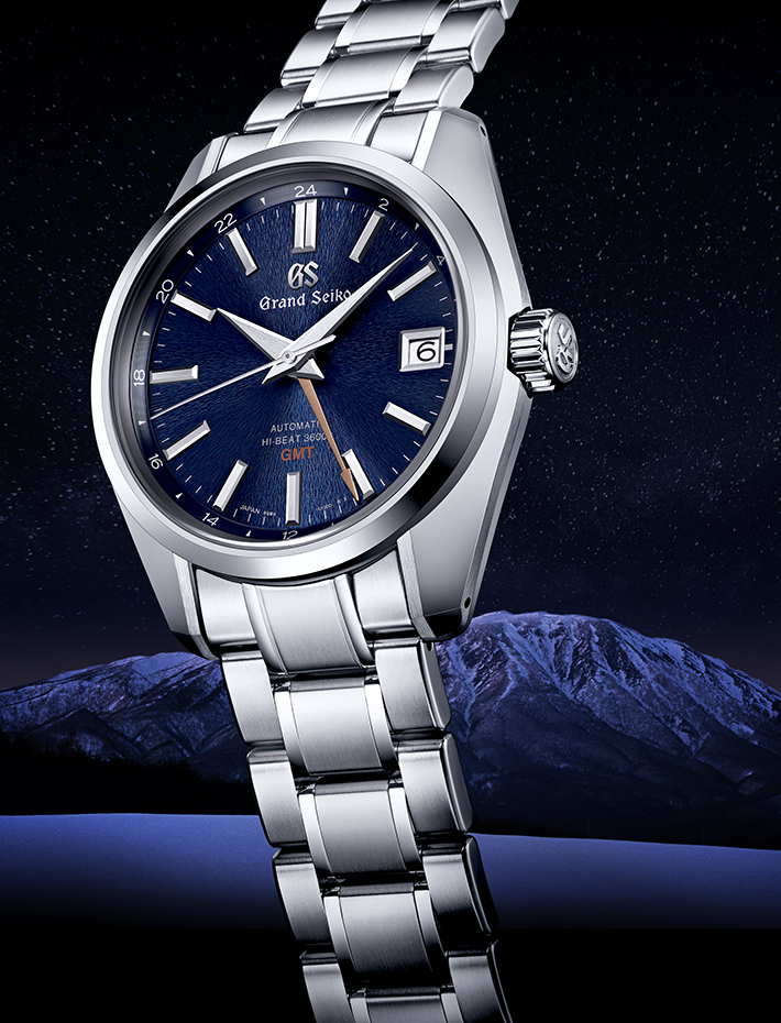 Grand seiko hi beat blue dial outlet