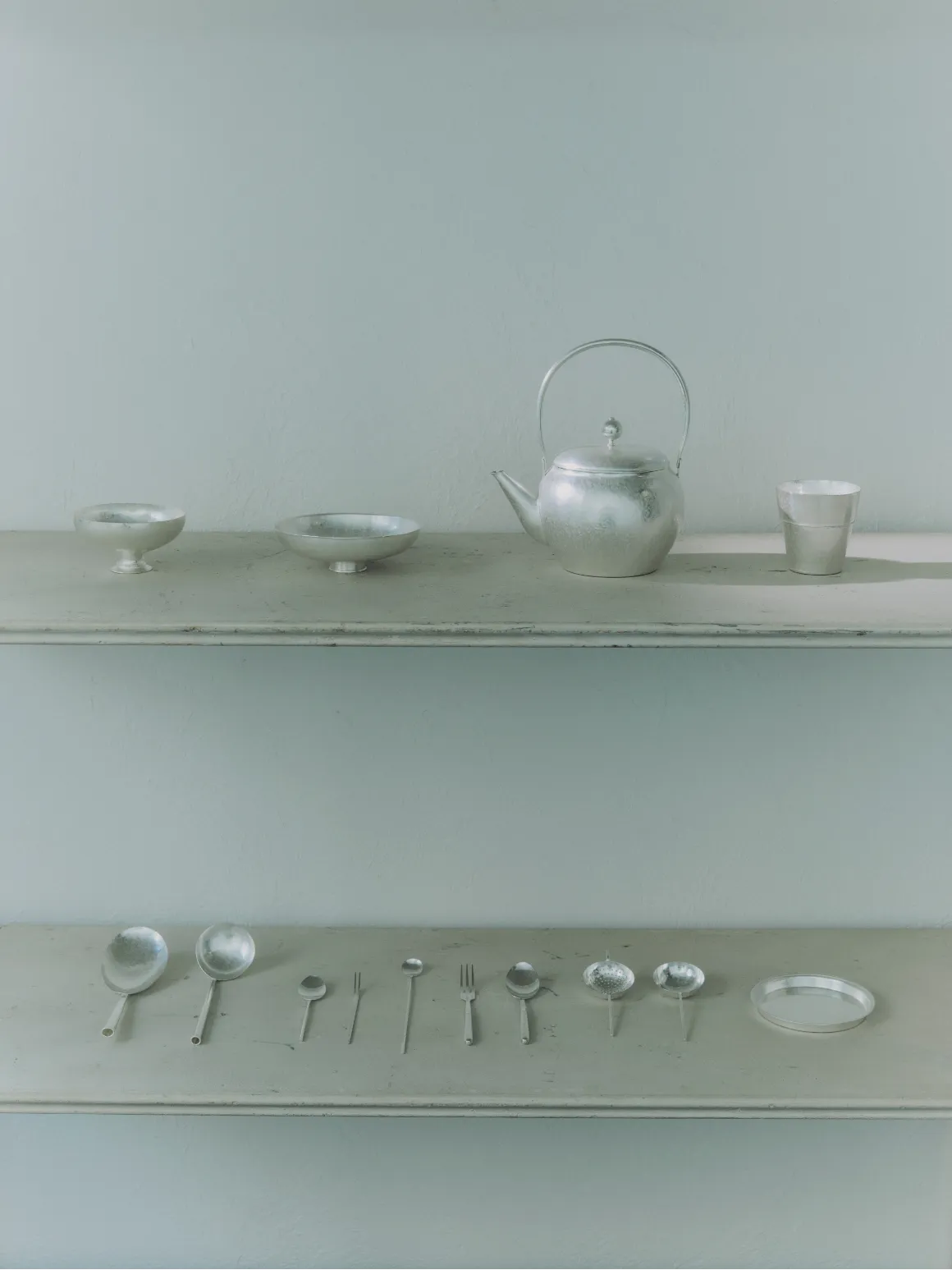 Metalwork created by Naho Kamada