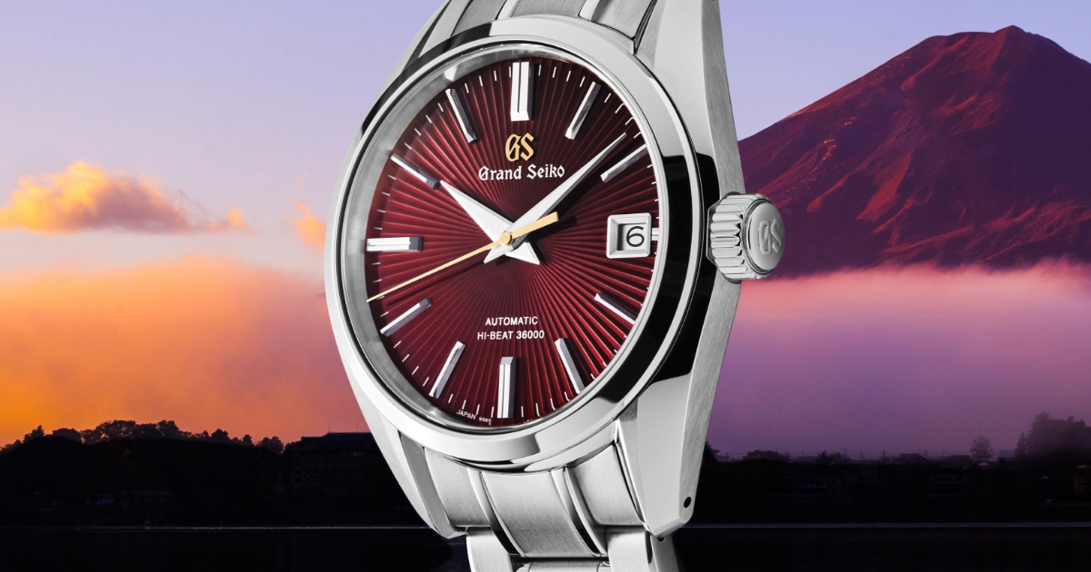 赤富士 Introducing Grand Seiko Asia-Pacific Limited Edition: A Tribute to