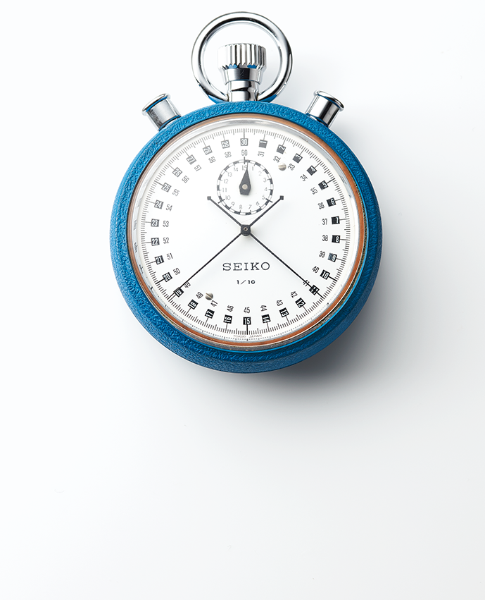 Vol.9 (Dal cronometraggio sportivo all'alta precisione del cronografo): IL  CRONOGRAFO | La storia di Grand Seiko | Grand Seiko