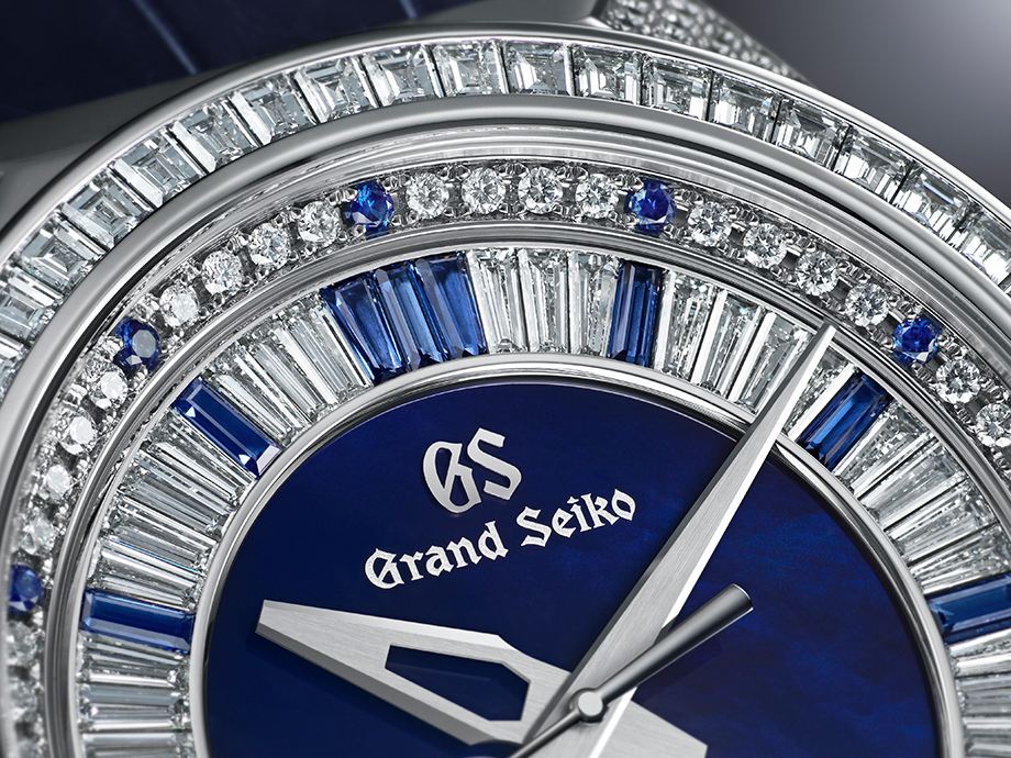 Grand Seiko ベルト 23mm. Gray (グレー） - 時計