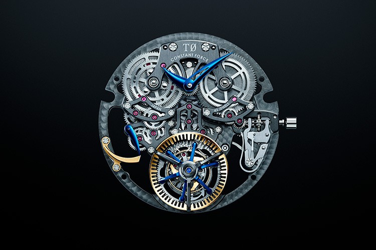 トゥールビヨン 機械式 腕時計