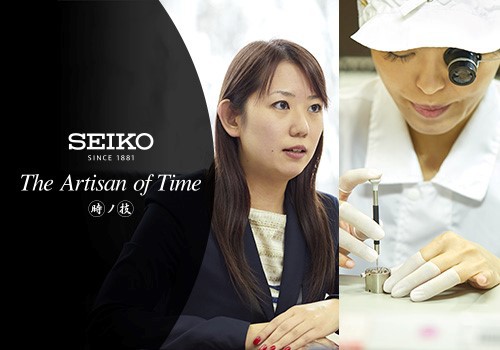 Seiko Since 1881＞ The Artisan of Time －時ノ技－ サイト公開。 【W