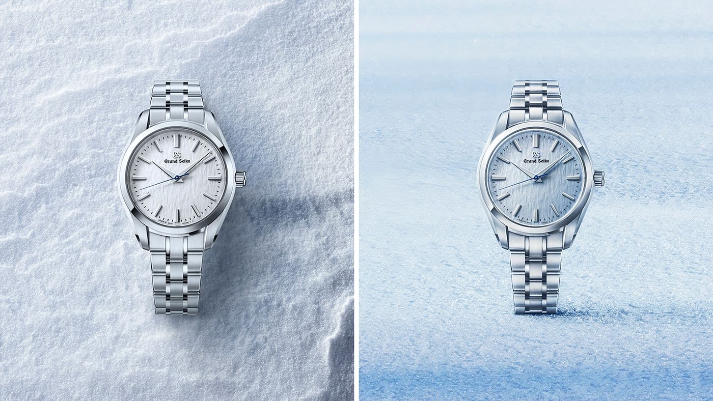 グランドセイコー＞繊細な雪面の美しさを写し取った「雪白パターン」を