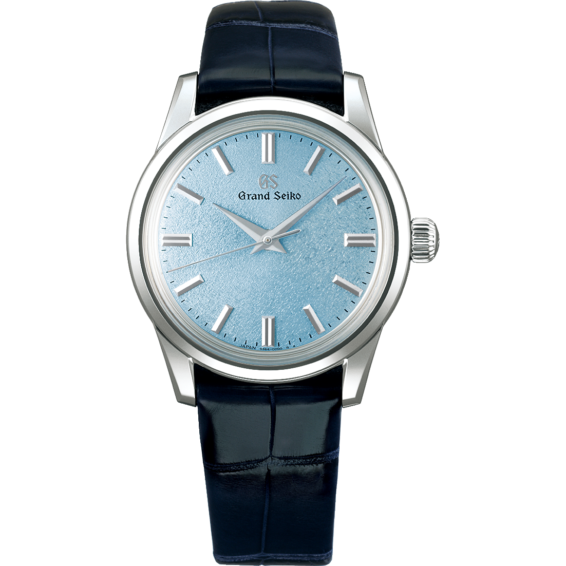 グランド セイコー GRAND SEIKO 腕時計 メンズ SBGW283 クラシックデザイン Elegance Collection Classic The flow of seasons 手巻き（9S64） ライトブルーxネイビー アナログ表示