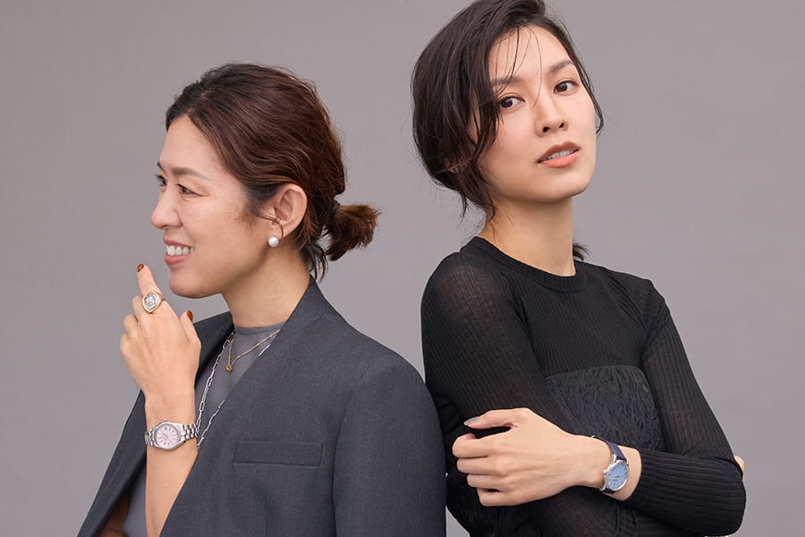 画像：大草直子×申真衣 洗練された大人の時を語る Styling by Naoko Okusa