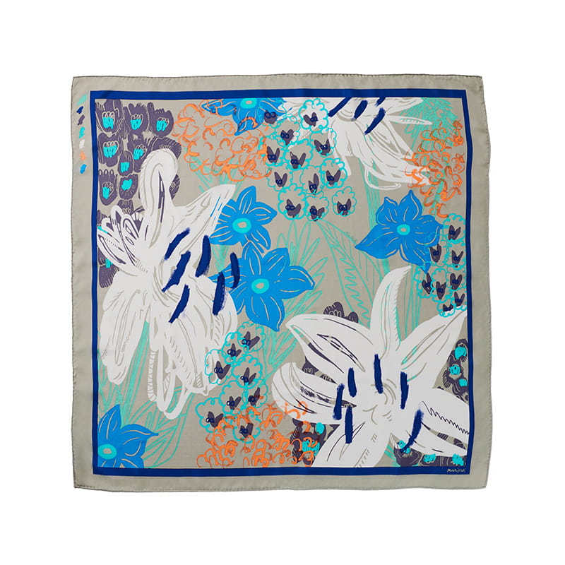 manipuri for AMARCシルクスカーフ