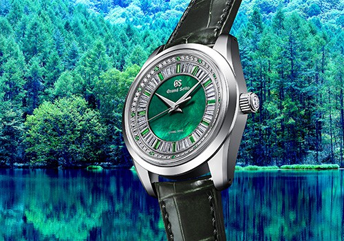 Una obra maestra de Grand Seiko Spring Drive y la belleza serena de Shinshu. Grand Seiko