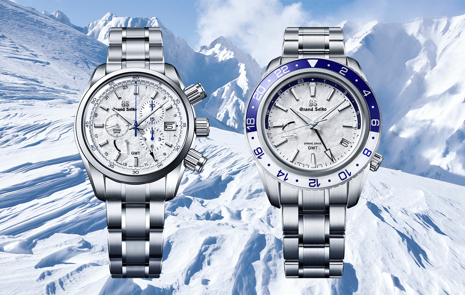 Two Grand Seiko sport watches capture the beauty of winter in Shinshu. |  Grand Seiko