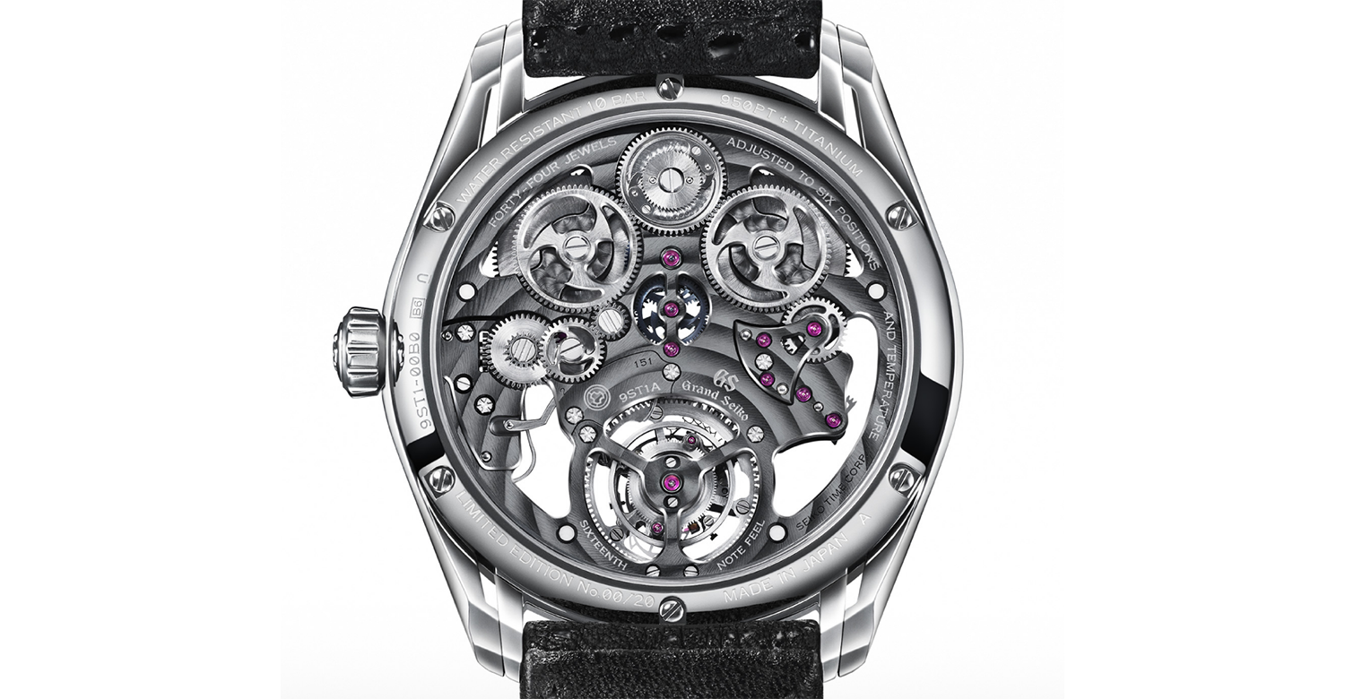 Surichinmoi Tectonic Optøjer Grand Seiko's first mechanical complication combines a constant-force  mechanism and a tourbillon as one unit on a single axis. | Grand Seiko