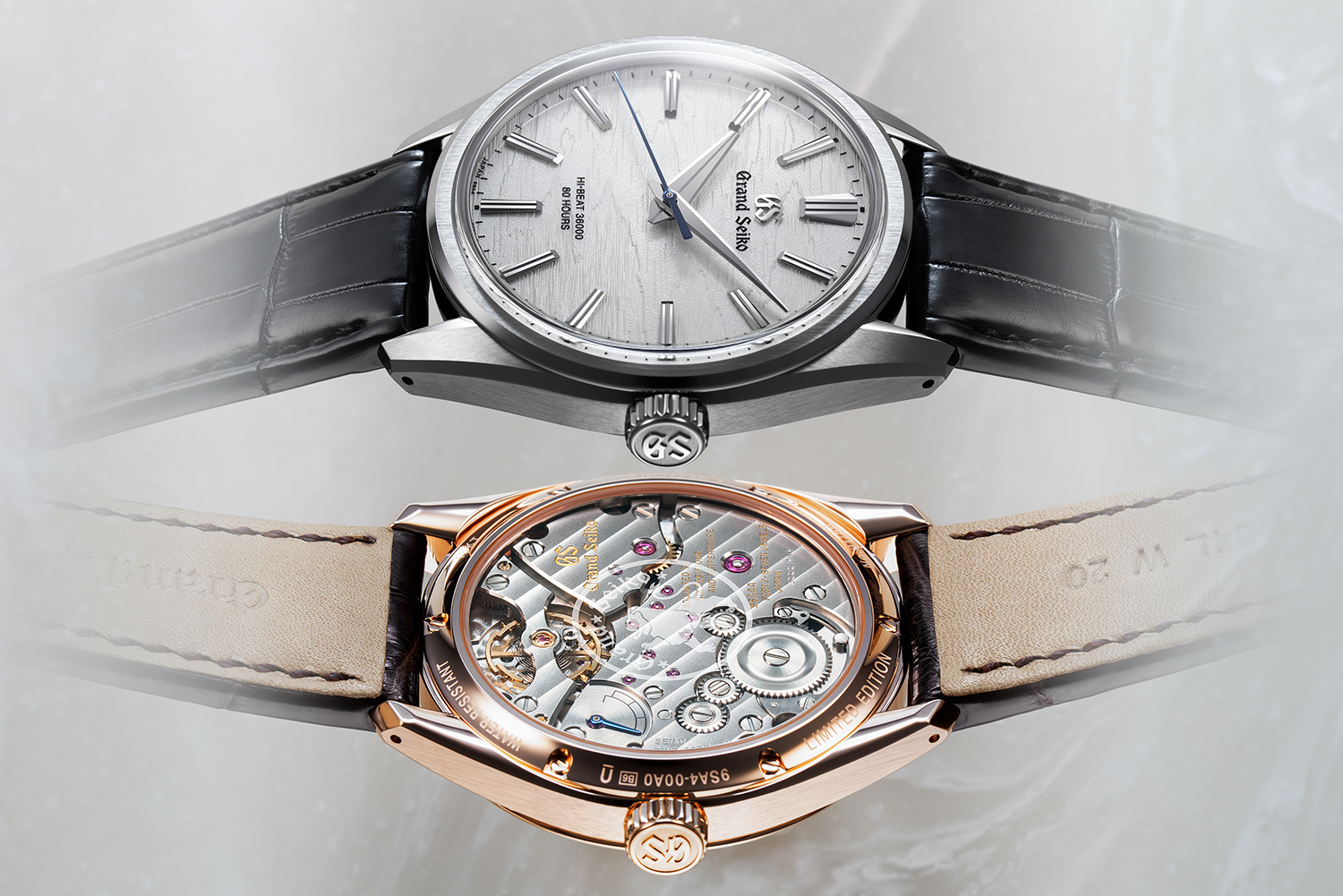 Heightening the sensory value, a Grand Seiko like none before it, the SLGW002/003