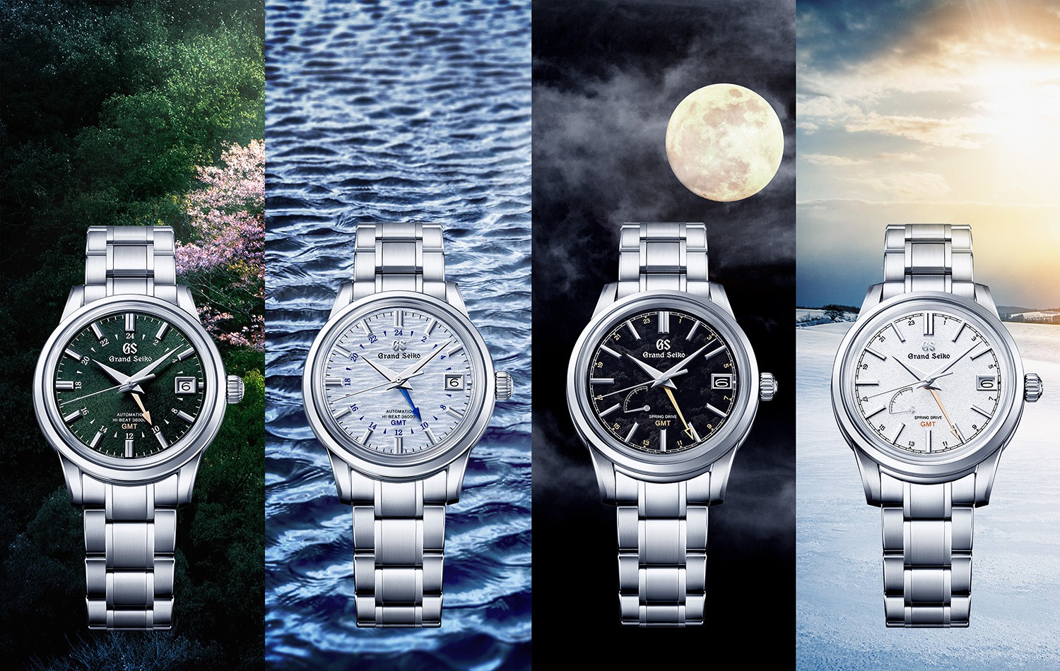 A new series of Grand Seiko GMT watches celebrates ever-changing seasons. | Grand  Seiko