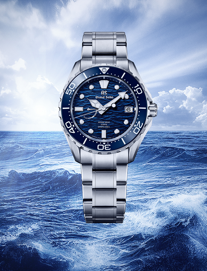 Grand seiko ceramic blue top