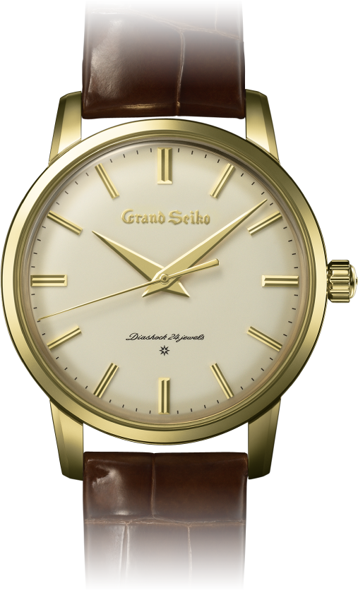 Photo of  SBGW258 Re-creations of the first Grand Seiko 18k yellow gold dial design