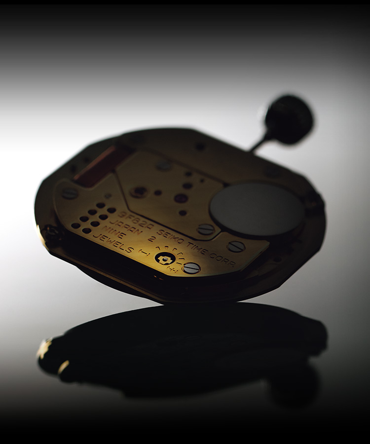 Calibre 9F is accurate to ±10 seconds per year.