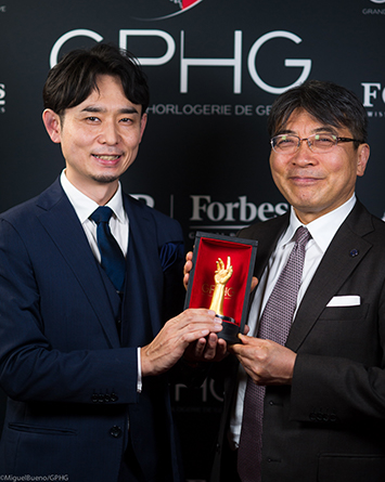 The Grand Seiko Kodo Constant-force Tourbillon wins the Chronometry Prize  at the 2022 Grand Prix d'Horlogerie de Genève. | Grand Seiko
