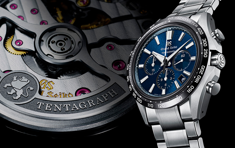 Kælder designer besøgende High-beat precision and three days of power reserve. Introducing the first Grand  Seiko mechanical chronograph, the Tentagraph. | Grand Seiko