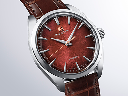 Grand Seiko celebrates 20 years of Caliber 9R Spring Drive with dials inspired by the beautiful autumn sunrises of the Hotaka mountain range